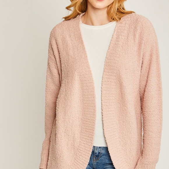 Pink Sweater Cardigan - Picture 1 of 3